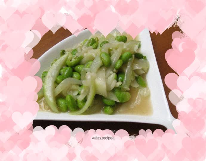 Night-blooming fried edamame