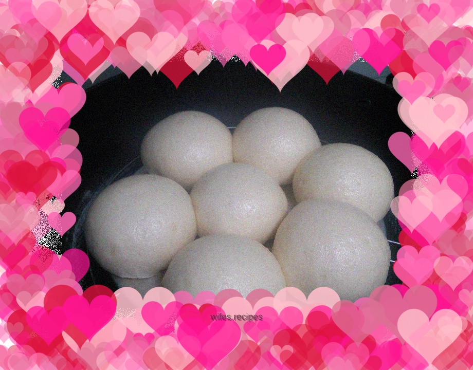 Fried pork floss buns