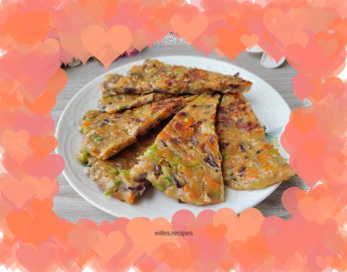 Eggplant egg pancake