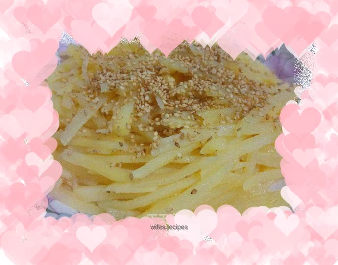 Vinegar potato shreds
