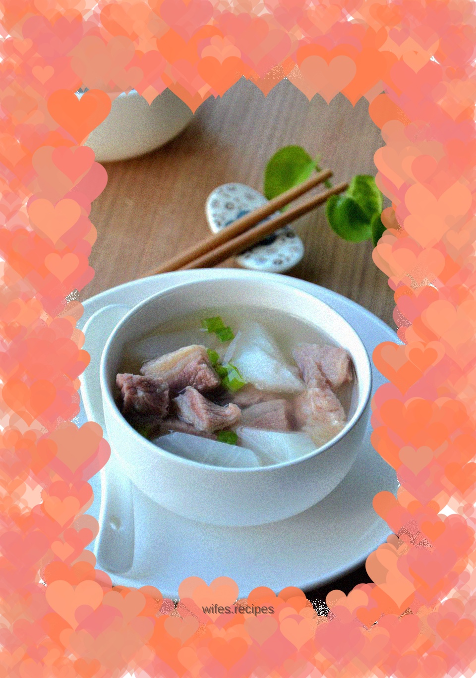 Beef brisket stewed with radish