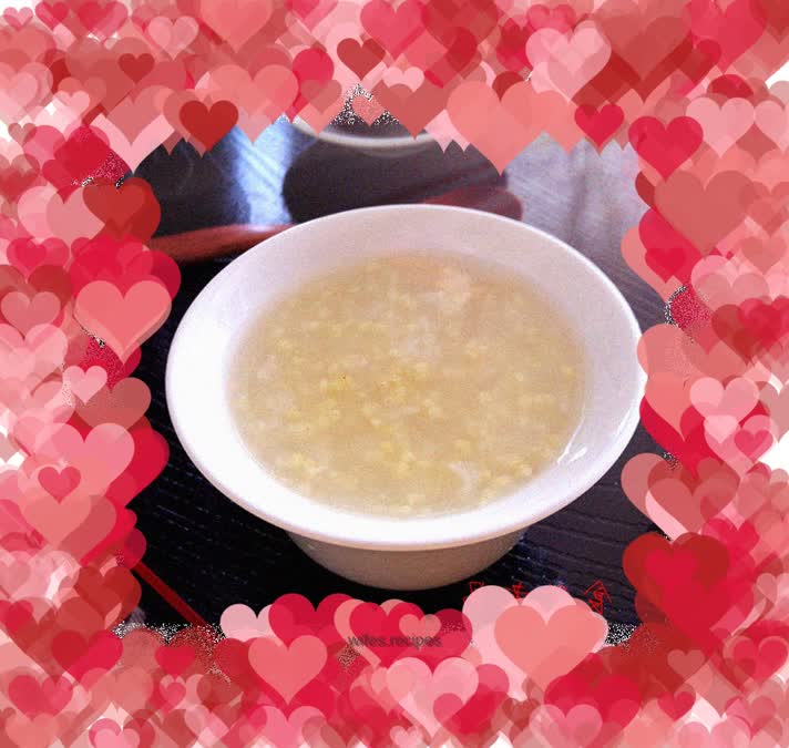 Glutinous millet porridge