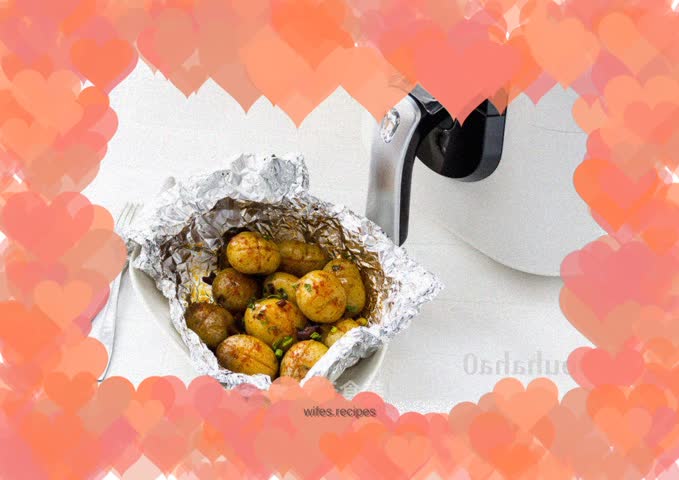 Roasted Mushrooms and Small Potatoes