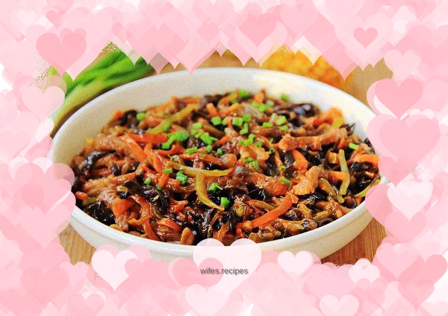 Fish-flavored shredded pork