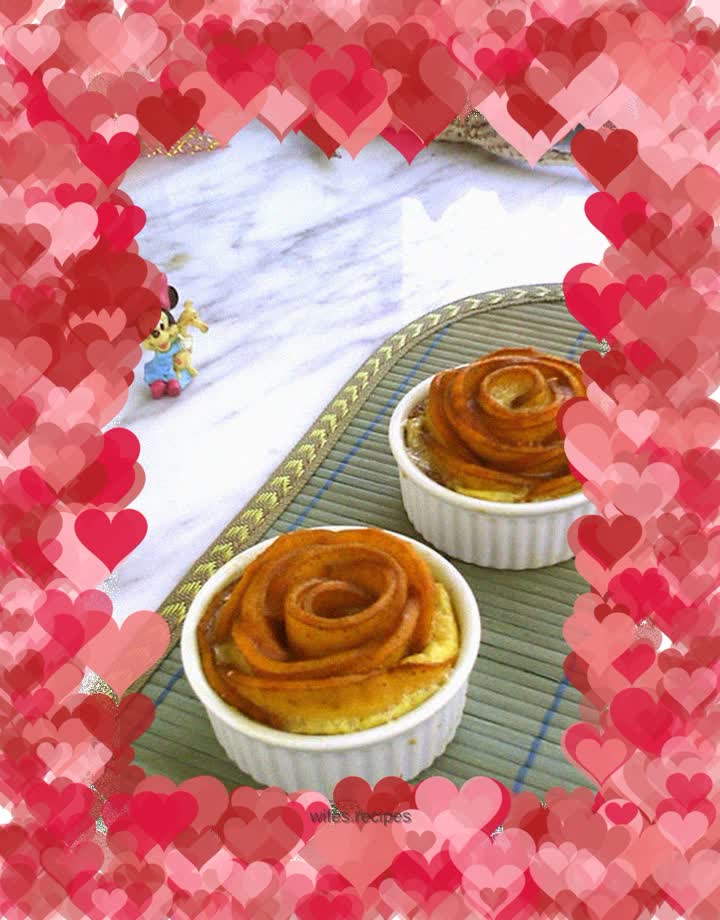 Mango Rose Toast Tart