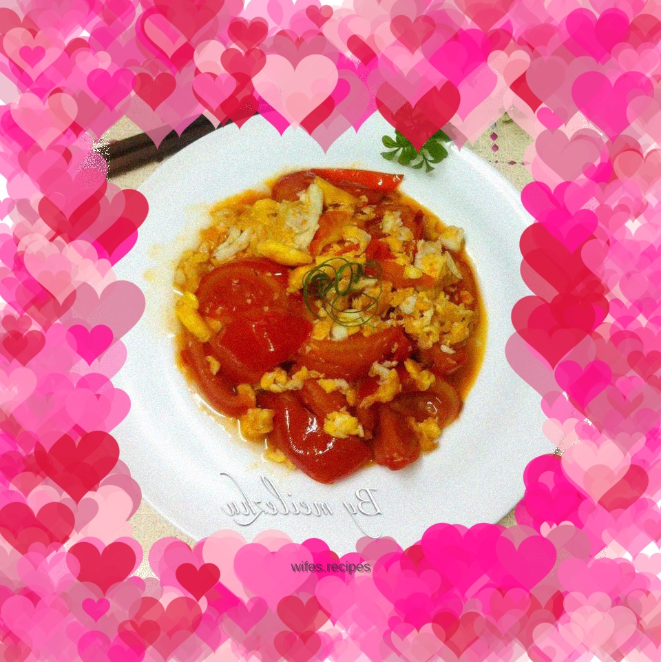 Tomato scrambled eggs