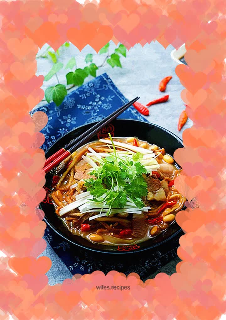 Mutton soaked dumplings