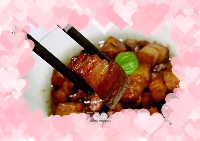 The most delicious braised pork