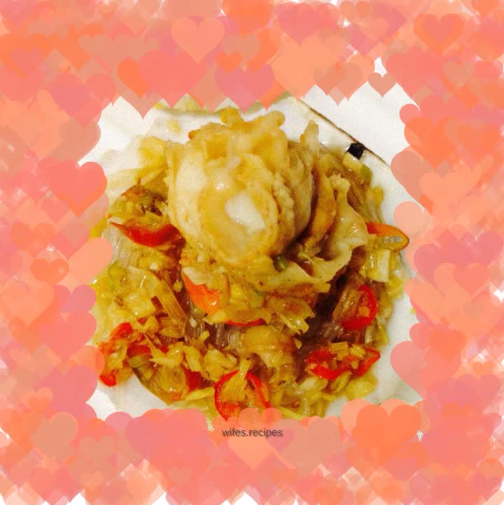 Garlic Vermicelli Scallops