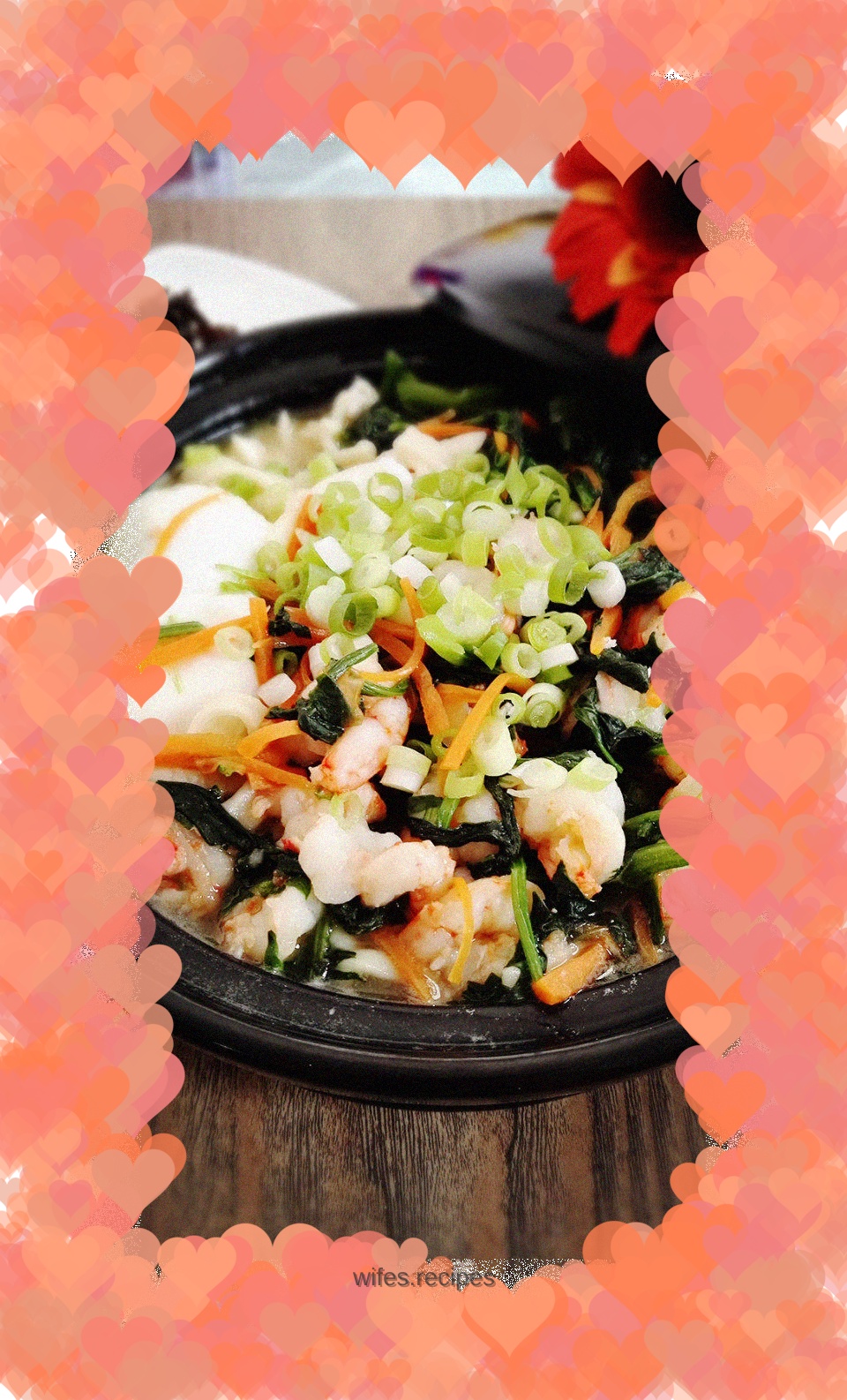 Hand-made shrimp noodles