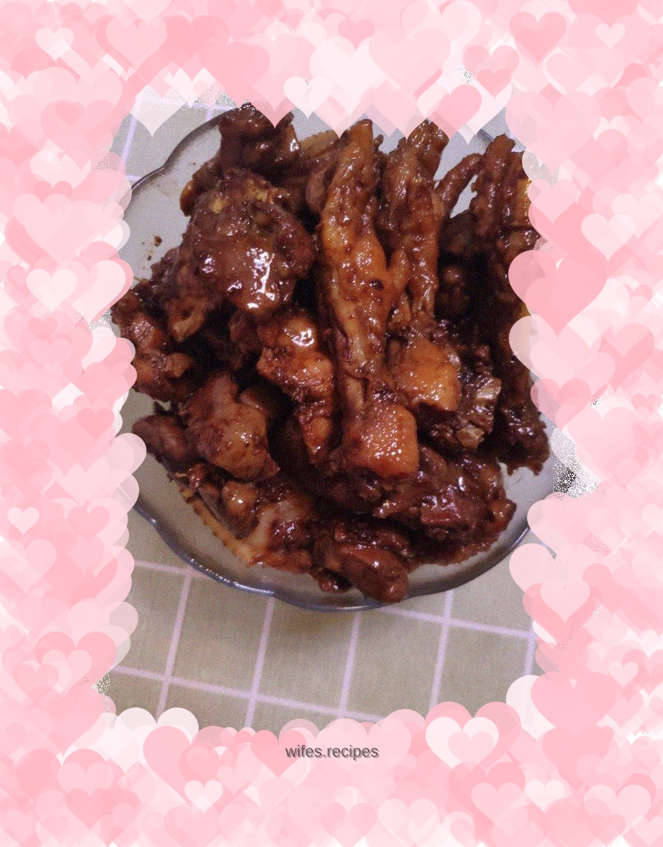 Braised chicken nuggets