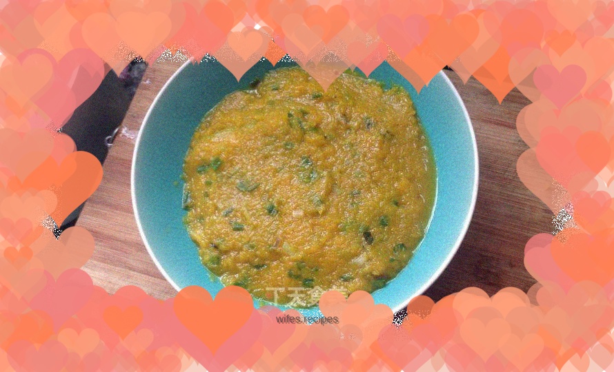 Fried pumpkin