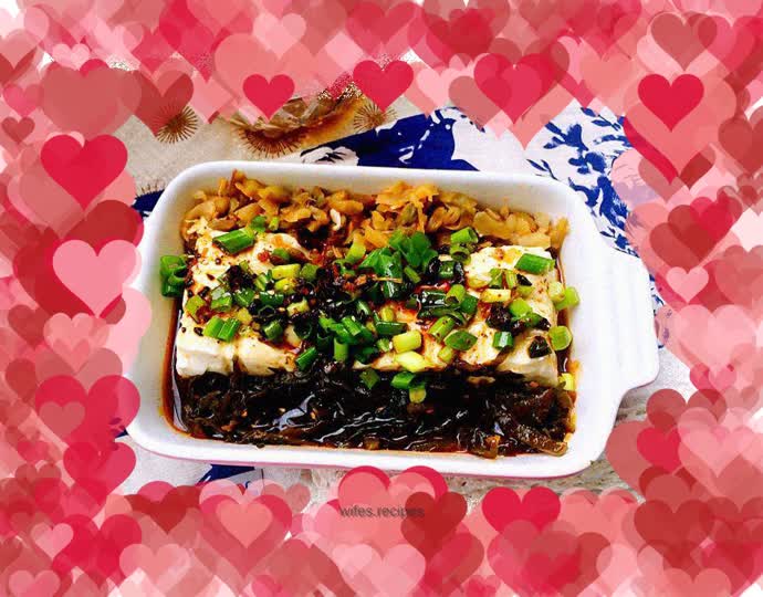 Super simple onion and tofu