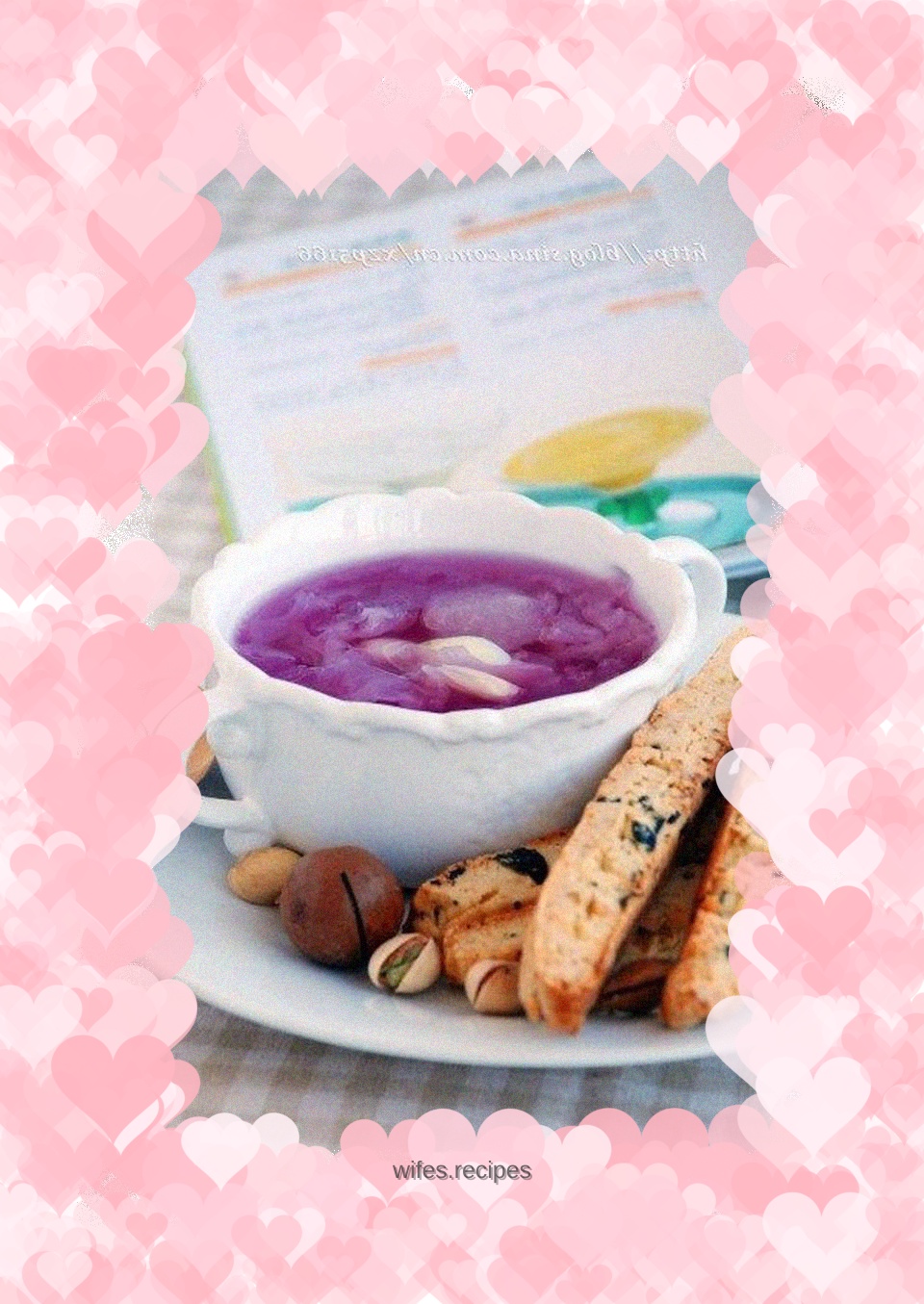 Sweet Purple Sweet Potato, Tremella Fungus and Snow Pear Soup——a health and beauty drink that will never be forgotten in all seasons