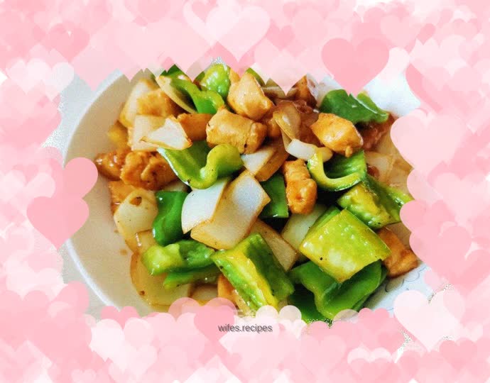 Green pepper chicken