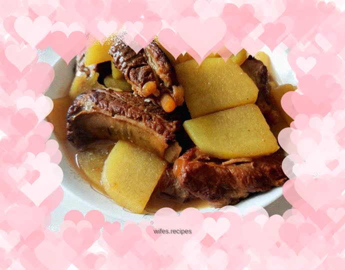 Braised Pork Ribs with Potatoes