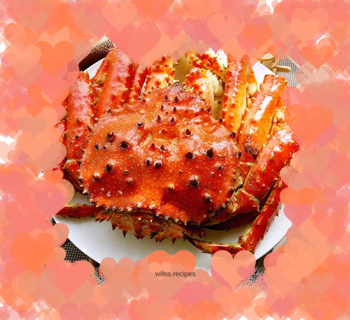 Steamed King Crab