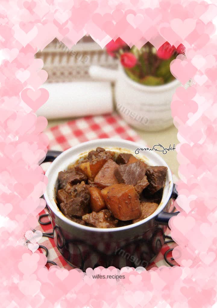 Braised beef with soy sauce