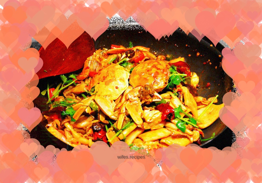 Happy Food: Spicy Temptation Hairy Crab Multi-Mushroom Fragrant Pot