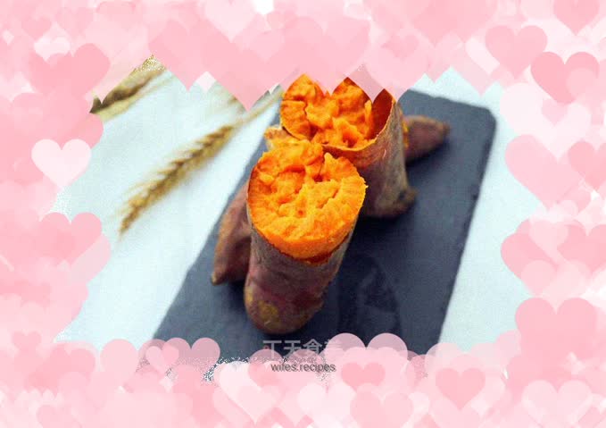 Oven version of roasted sweet potatoes