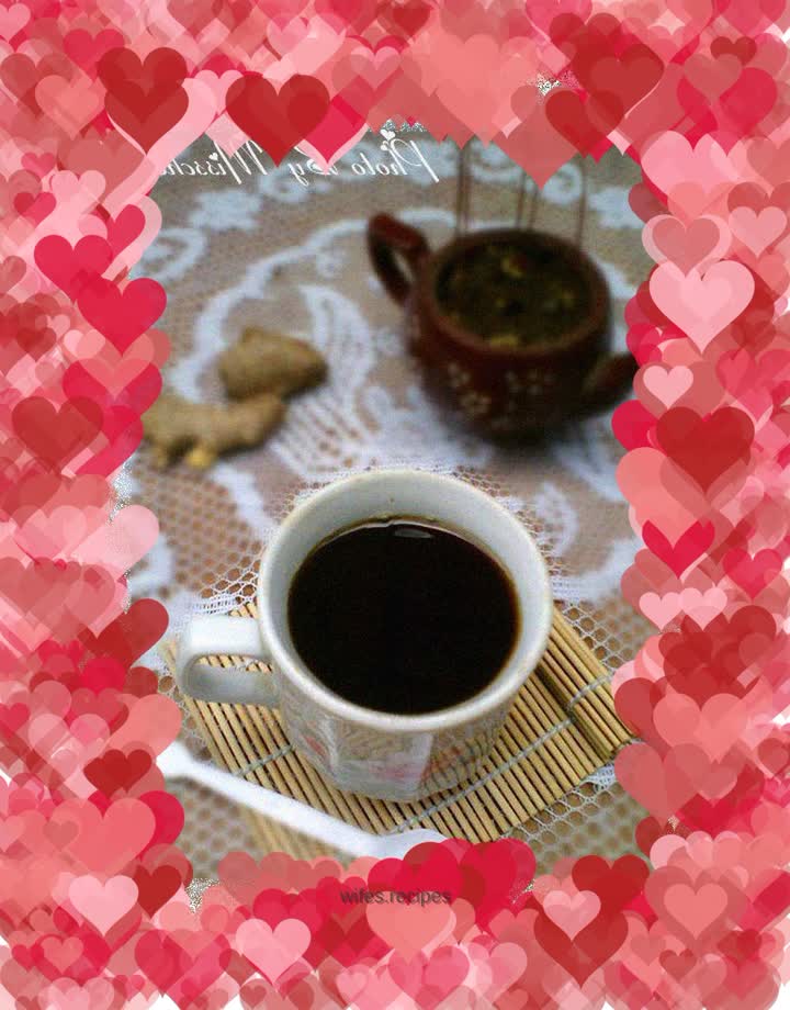 Brown sugar ginger tea