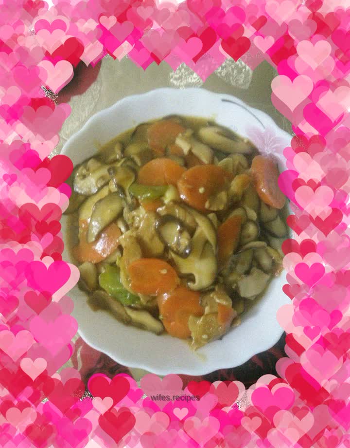 Mushroom meat slices