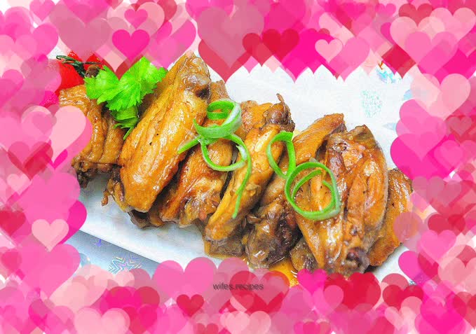 Braised Wings--a festive delicacy