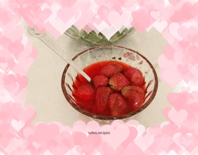Healthy snacks ~ canned strawberries