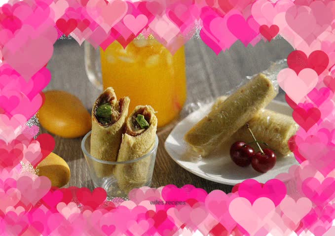 Ham and Avocado Toast Rolls