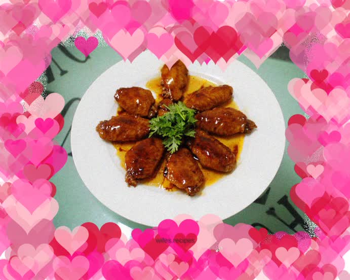 Braised chicken wings