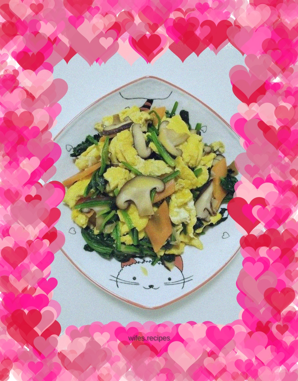 Mushroom and Spinach