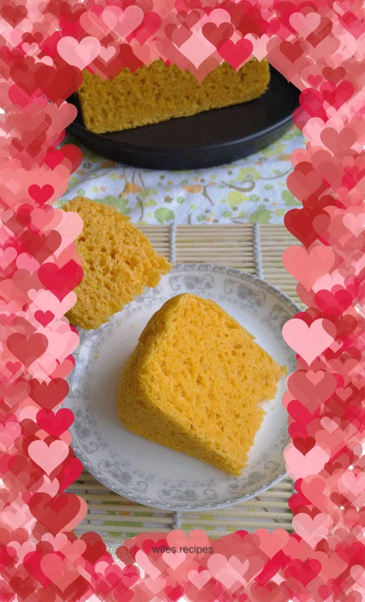 Whole grains~~~Pumpkin hair cake