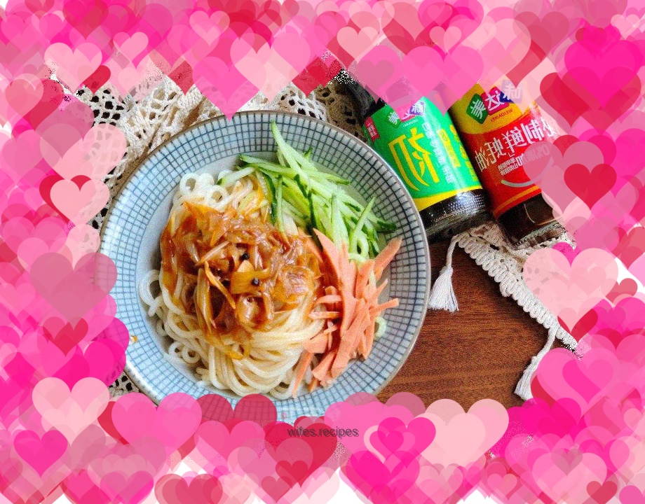 Old Beijing soy sauce noodles