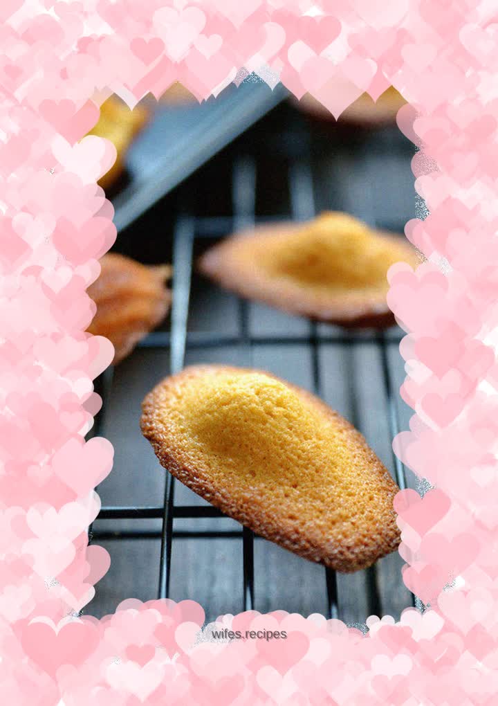 [Tomato Recipe] Caramel Madeleine - Compact and perfect curves, extremely charming