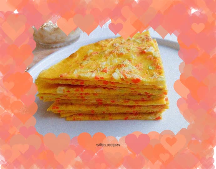 Carrot Egg Pancake