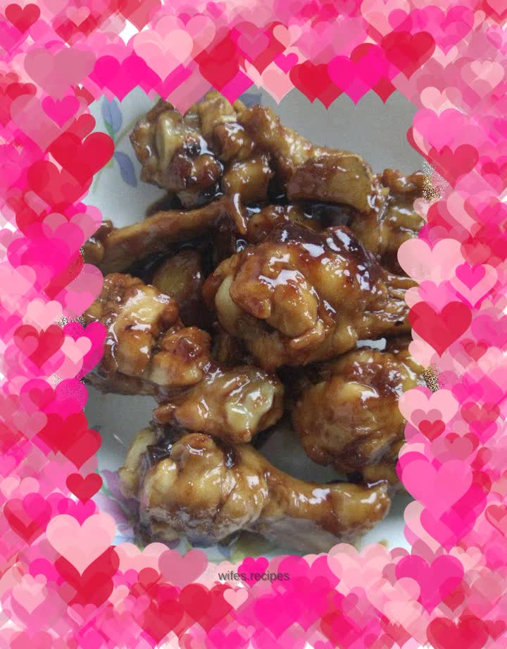 Coke chicken wing root