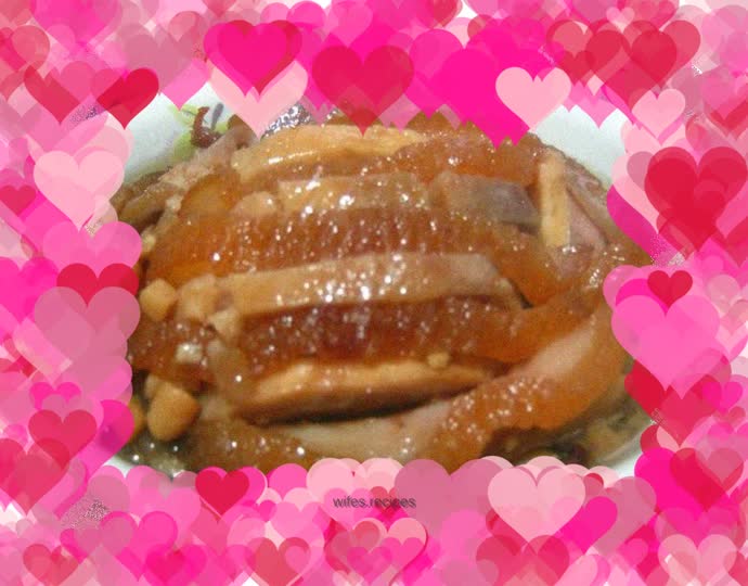 Pork with pickled vegetables and taro