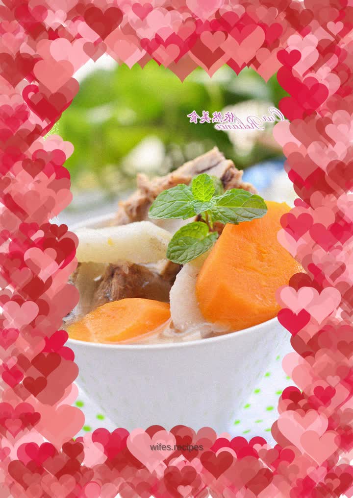 Autumn anti-dryness soup——Biangu pot yam