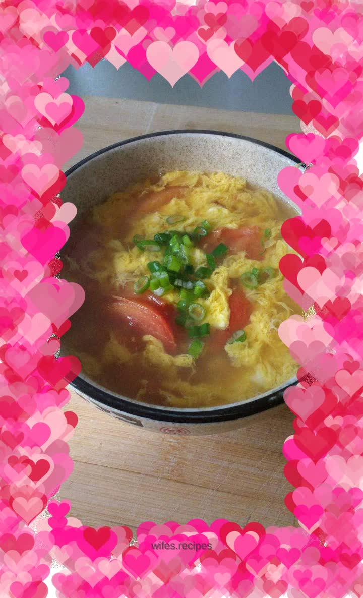 Tomato and egg soup