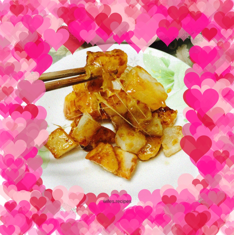 Shaped yam