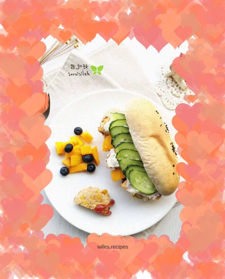 Mango Chicken Burger