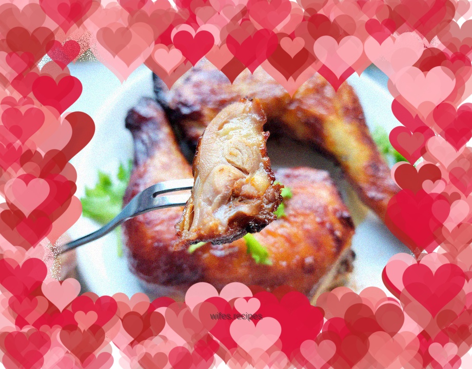 Double flavor grilled chicken legs