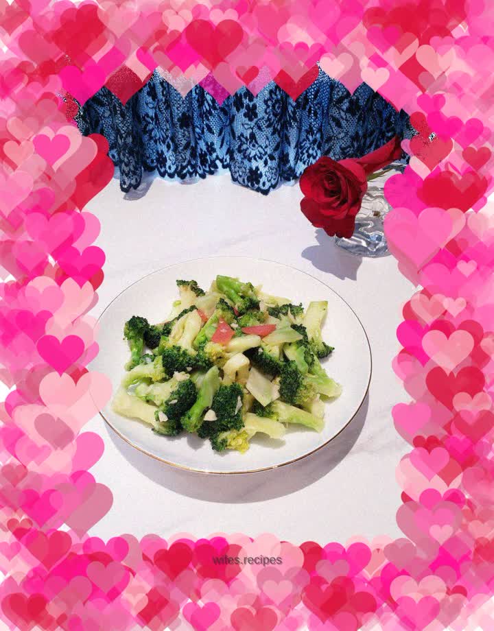 Broccoli with Garlic Chicken Sauce