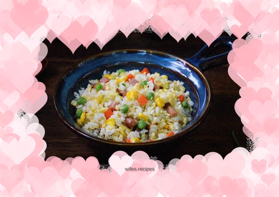 Fried Rice with Cured Bean Okara and Egg