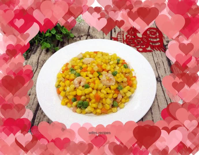 【Tianjin】Fried corn with shrimps