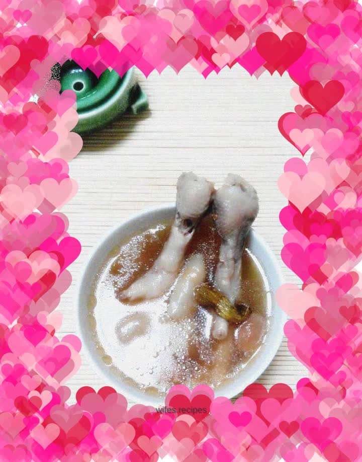 Stewed Lean Pork with Dendrobium Fish Maw