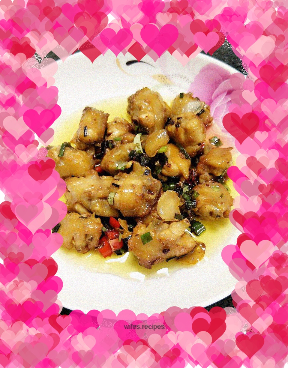 Salt and pepper spicy chicken wings