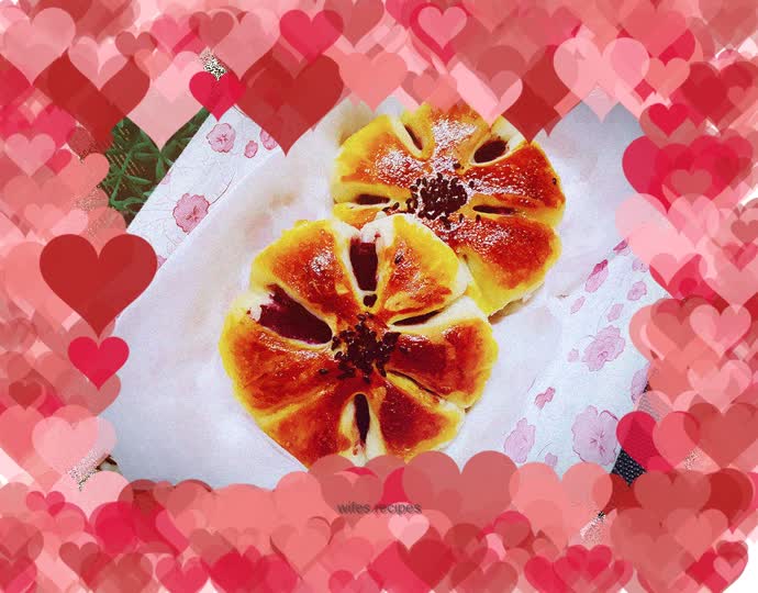 Milky Purple Sweet Potato Bread