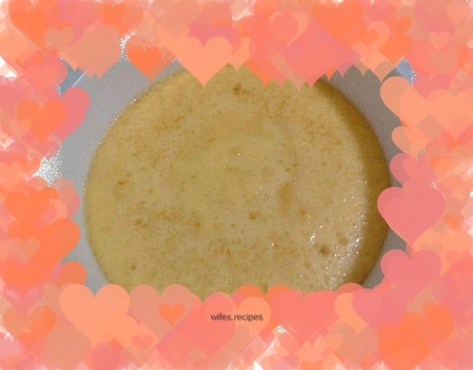 Delicious egg custard