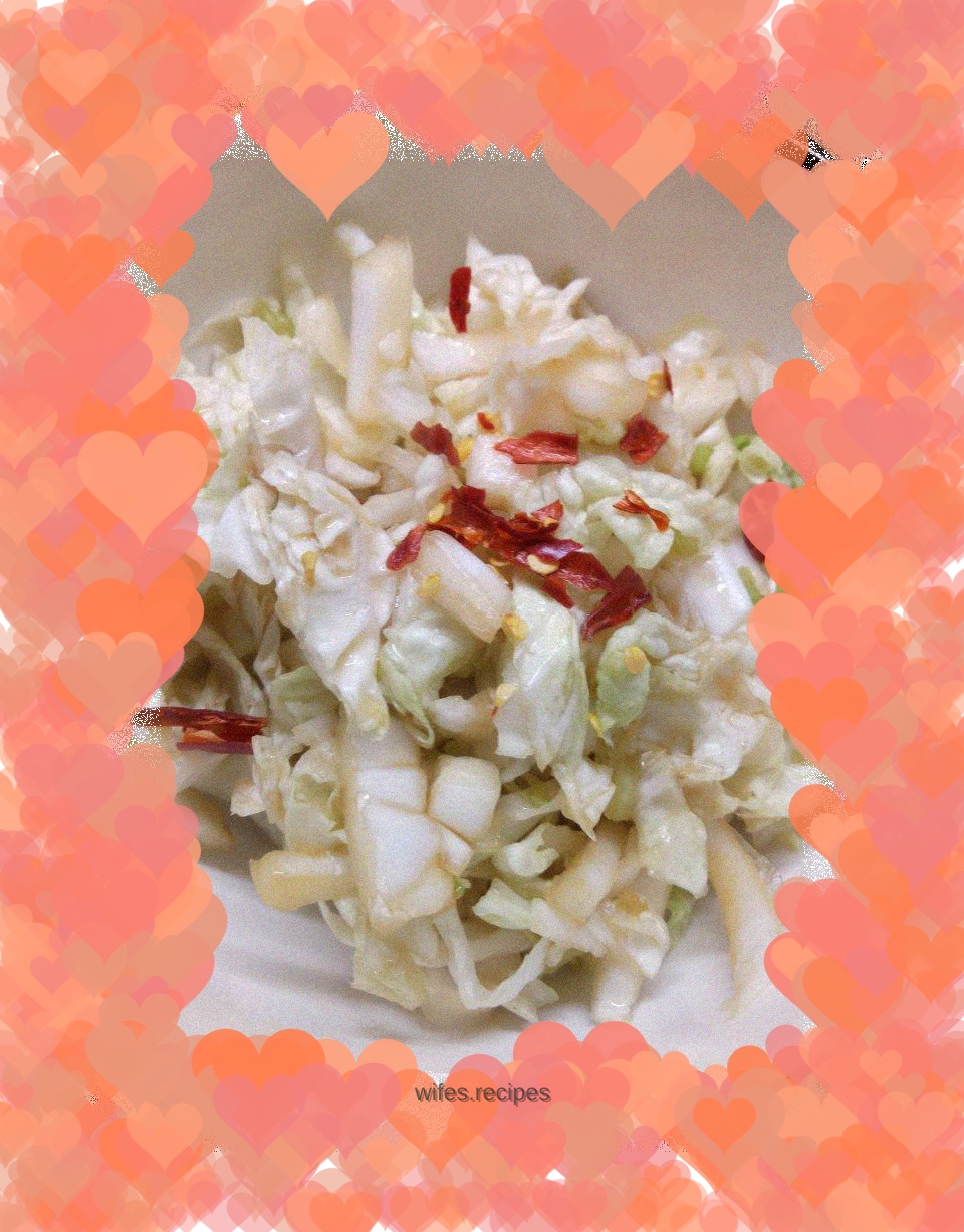 Pickled cabbage
